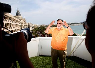 Francis Ford Coppola at Cannes for Tetro