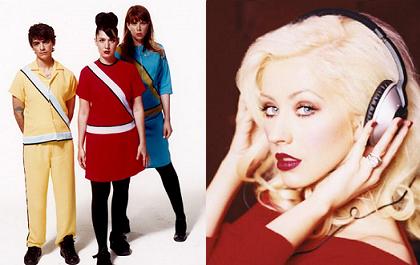Le Tigre and Christina Aguilera